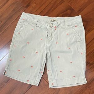 Be Bop Bermuda Shorts Size 7